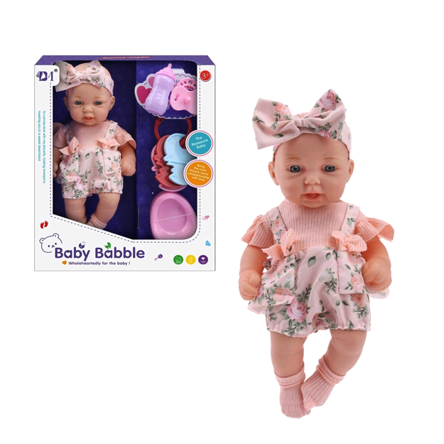 MUÑECA PELONA CON ACCESORIOS