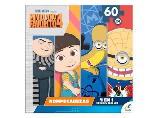 PUZZLE 4x60 PZS MI VILLANO FAVORITO