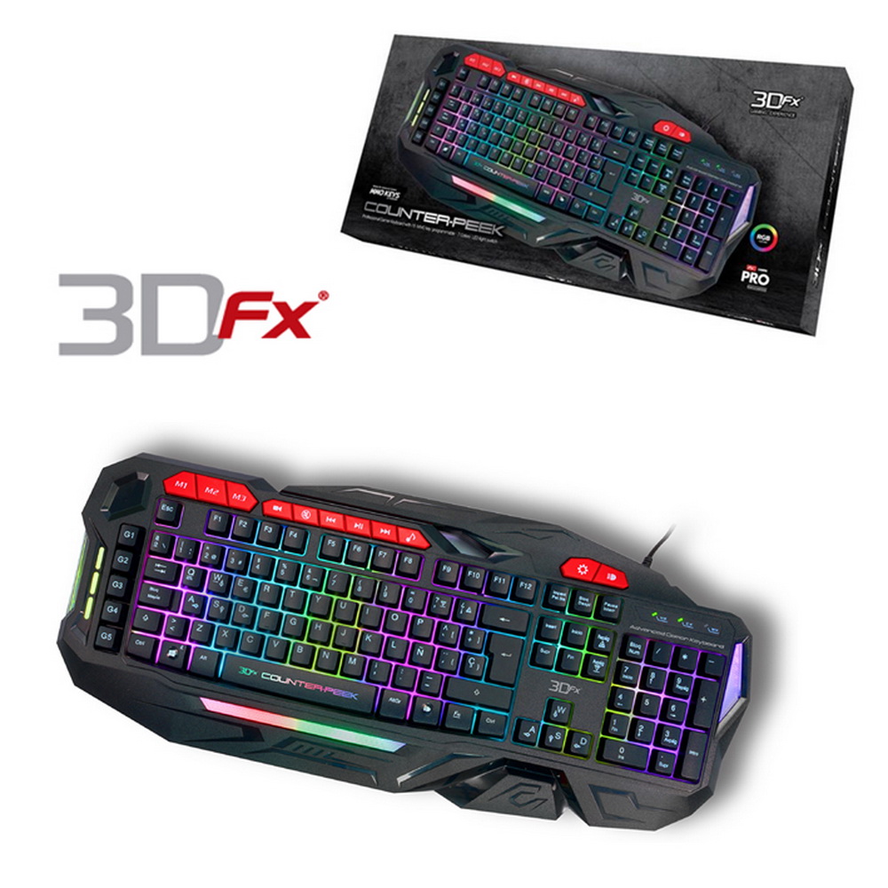 TECLADO GAMER COUNTER PEEK              